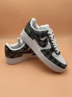 Louis Vuitton x Nike Air Force 1 Black Damier Sneaker