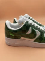 Louis Vuitton x Nike Air Force 1 Green Damier Sneaker