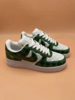 Louis Vuitton x Nike Air Force 1 Green Damier Sneaker