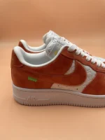Louis Vuitton x Nike Air Force 1 Red Damier Sneaker