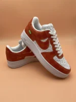 Louis Vuitton x Nike Air Force 1 Red Damier Sneaker