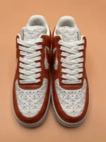 Louis Vuitton x Nike Air Force 1 Red Damier Sneaker