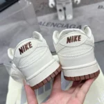 Louis Vuitton x Nike SB Dunk Low Brown And White Sneaker