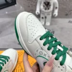 Louis Vuitton x Nike SB Dunk Low Green And White Sneaker