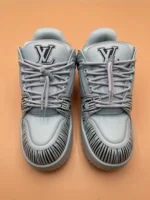 Louis Vuitton x Park Seo-Bo LV Trainer Maxi Sneaker Blue