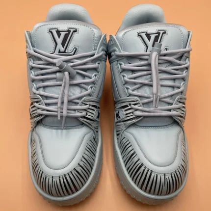 Louis Vuitton x Park Seo-Bo LV Trainer Maxi Sneaker Blue