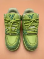 Louis Vuitton x Park Seo-Bo LV Trainer Maxi Sneaker Green