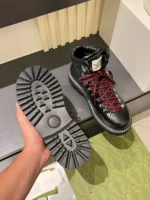 The North Face x Gucci men's Ankle Boot Black