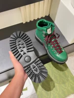 The North Face x Gucci men's Ankle Boot Green
