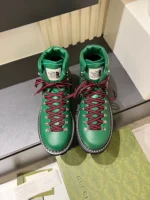 The North Face x Gucci men's Ankle Boot Green