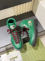 The North Face x Gucci men's Ankle Boot Green
